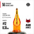 CAM x AMI JAMES Cartridges - Straight Round Liners - #12 (0.35mm) - 20/Box
