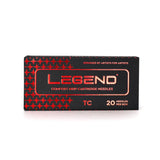 Legend Comfort Grip Cartridges - Round Shaders - #12 (0.35mm) - 20/Box