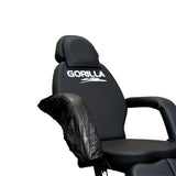 Black Disposable Armrest Covers - XXL Size - 50/Box